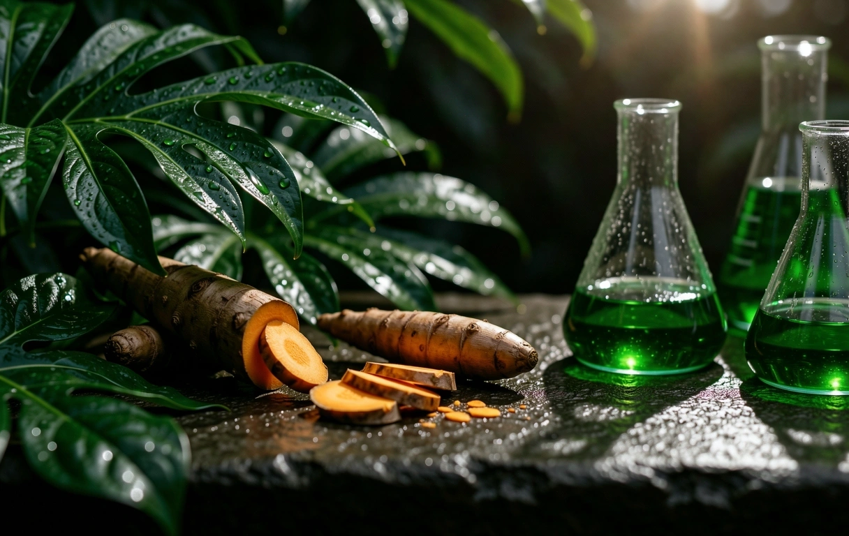 Freshness botanical visual