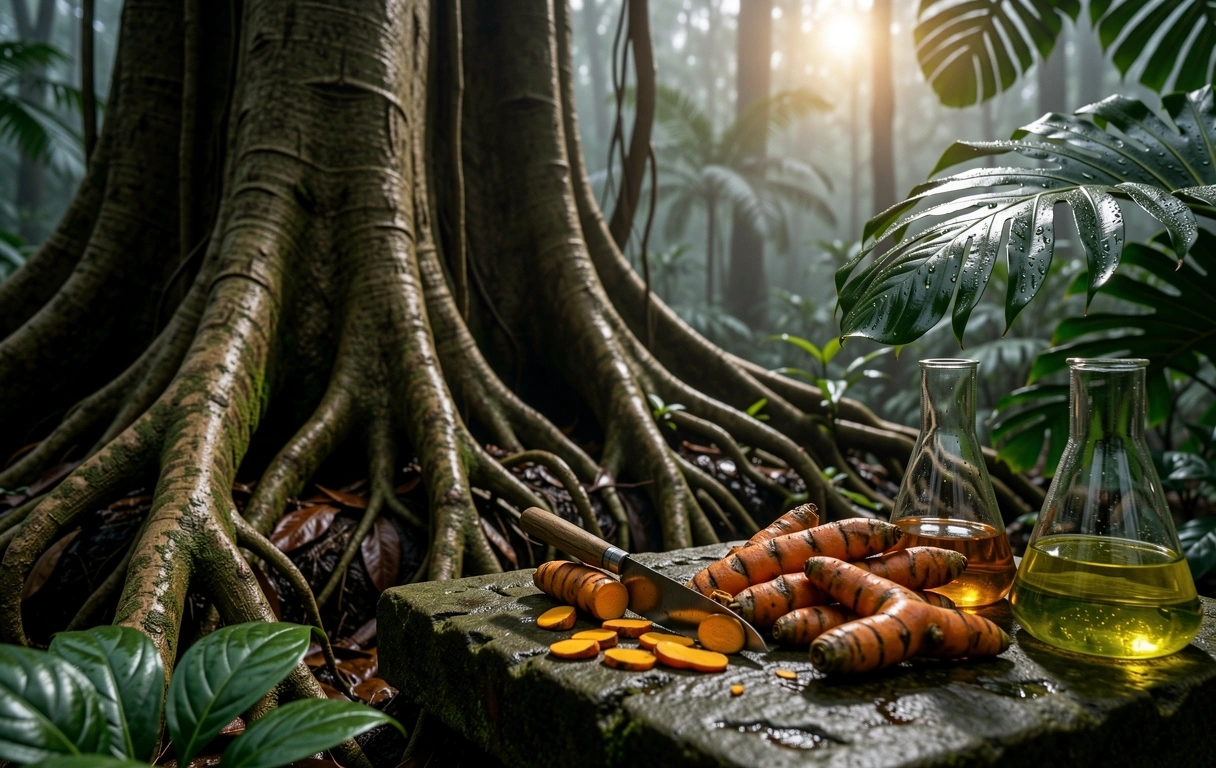 Indonesian botanical environment